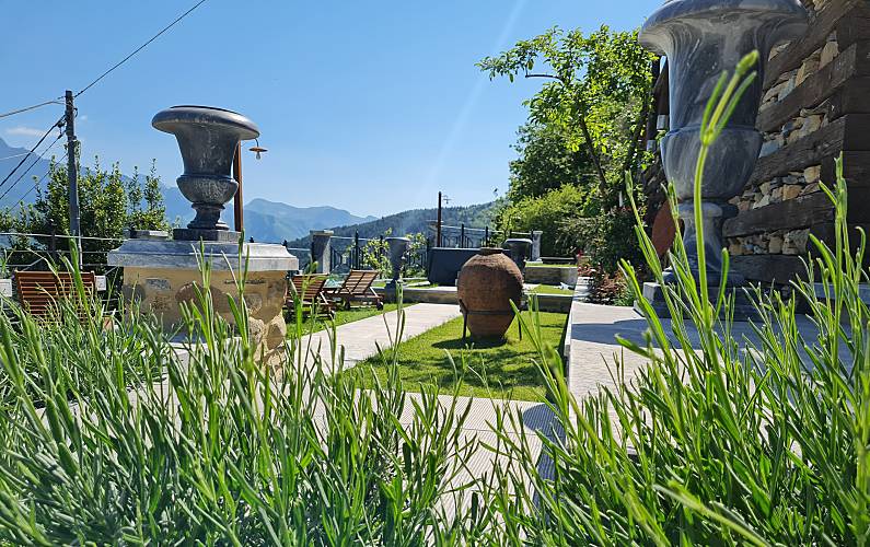 House Garden Massa and Carrara Casola in Lunigiana Cottage - Garden