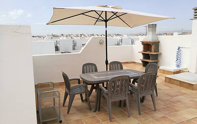 Wohnung Terrasse Almería Vera Ferienwohnung - Terrasse