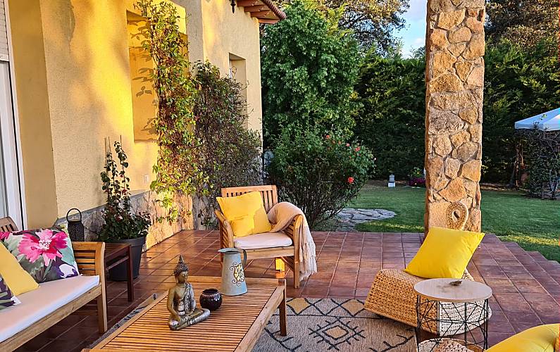 Villa Außenansicht des Hauses Ávila Maello Villa auf dem Land - Außenansicht des Hauses