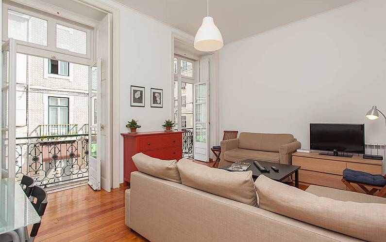 Wohnung Außenansicht des Hauses Lissabon Lissabon Ferienwohnung - Außenansicht des Hauses