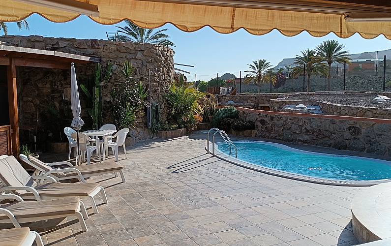 Villa Piscine Gran Canarie Mogán villa - Piscine