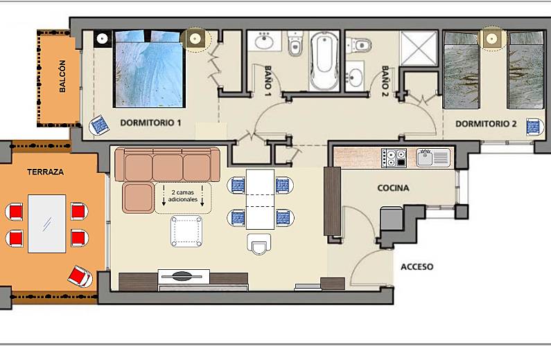 Appartement Autres Murcia San Javier Appartement - Autres