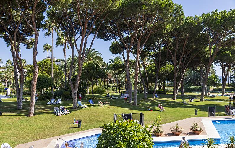 Wohnung Terrasse Málaga Marbella Ferienwohnung - Terrasse
