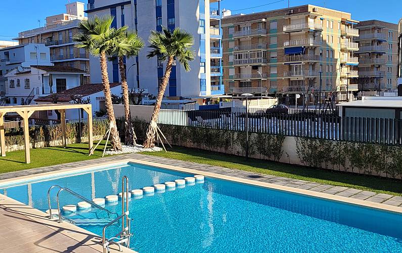 Wohnung Schwimmbad Valencia Gandia Ferienwohnung - Schwimmbad