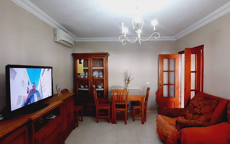 Haus Wohnzimmer Cádiz Chiclana de la Frontera Ferienhaus - Wohnzimmer