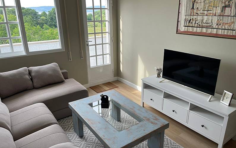 Wohnung Wohnzimmer Pontevedra Bueu Ferienwohnung - Wohnzimmer