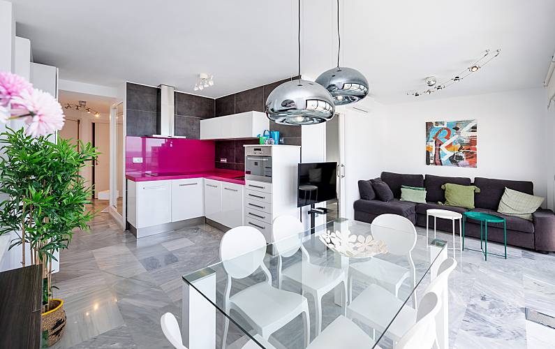 Wohnung Wohnzimmer Granada Almuñécar Ferienwohnung - Wohnzimmer