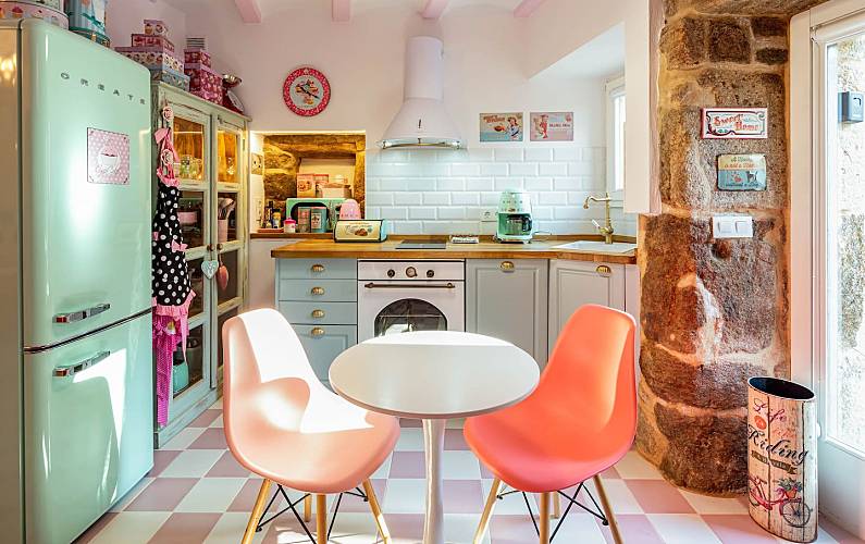 Wohnung Küche A Coruña Corcubión Ferienwohnung - Küche