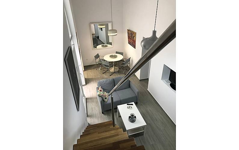 Wohnung Wohnzimmer Cádiz Cádiz Ferienwohnung - Wohnzimmer