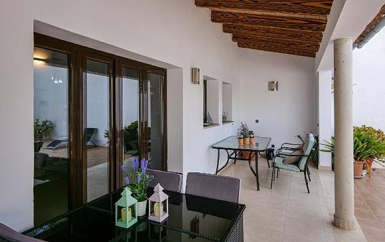 Center Terrace Majorca Santa María del Camí Cottage - Terrace