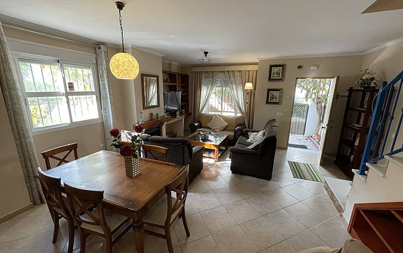 Haus Wohnzimmer Huelva Punta Umbría Ferienhaus - Wohnzimmer