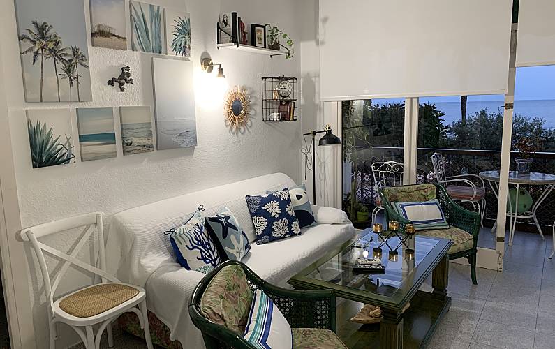 Wohnung Wohnzimmer Almería Roquetas de Mar Ferienwohnung - Wohnzimmer