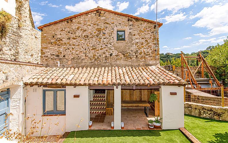 Haus Girona Besalú Ferienhaus auf dem land - 