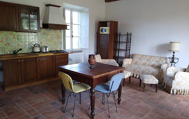 Haus Küche Viterbo Viterbo Ferienhaus auf dem land - Küche