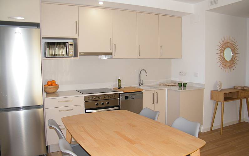 Wohnung Küche Valencia Gandia Ferienwohnung - Küche