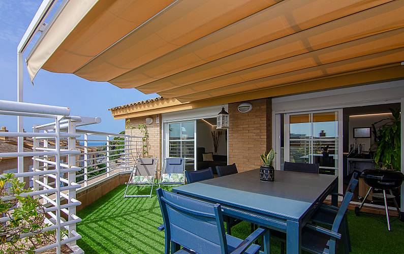 Wohnung Terrasse Barcelona Sant Andreu de Llavaneres Ferienwohnung - Terrasse