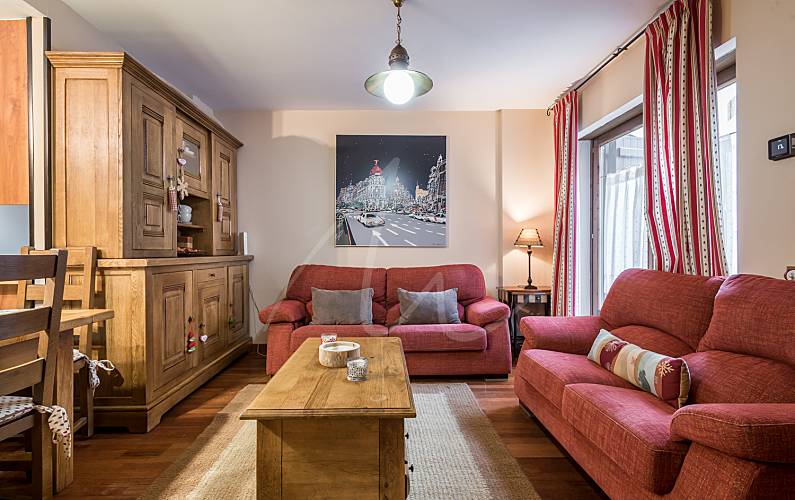 Casa Salon Lérida Bossòst Gîte maison - Salon