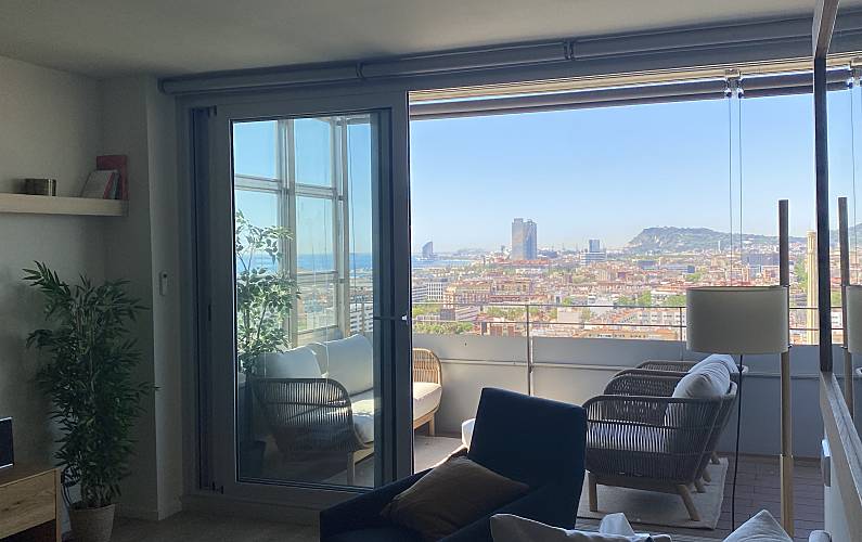 Wohnung Wohnzimmer Barcelona Barcelona Ferienwohnung - Wohnzimmer