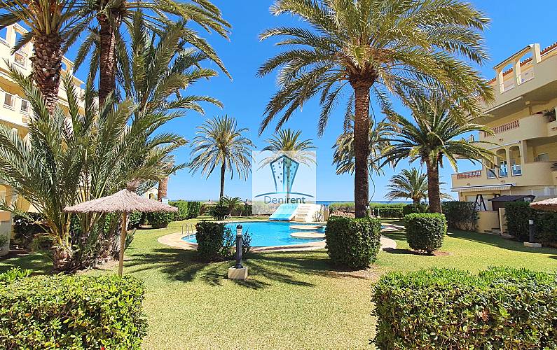 Wohnung Garten Alicante Dénia Ferienwohnung - Garten