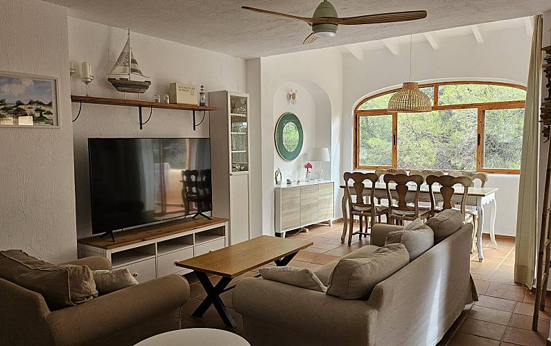 Semi-detached Living-room Alicante Teulada House - Living-room
