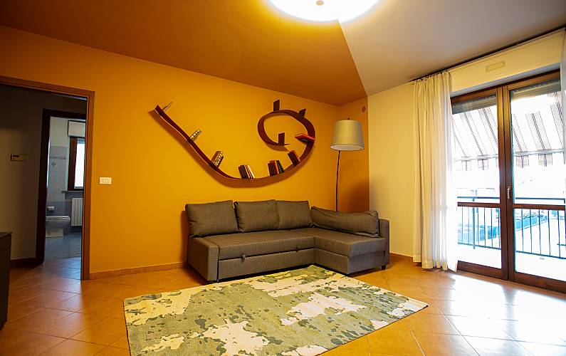 Wohnung Wohnzimmer Turin Chieri Ferienwohnung - Wohnzimmer