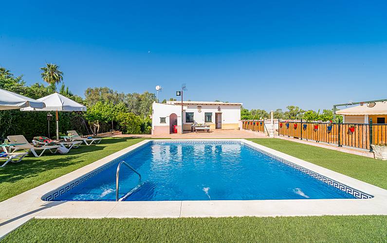  Sevilla Carmona Ferienhaus auf dem land - 