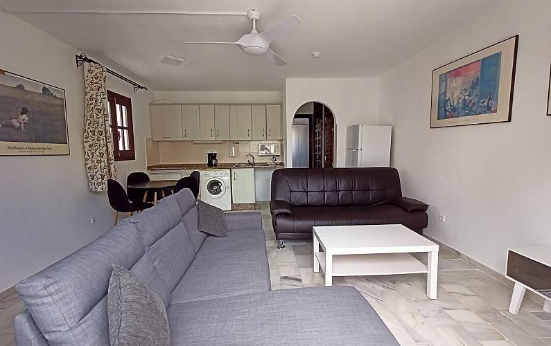 Wohnung Wohnzimmer Almería Vera Ferienwohnung - Wohnzimmer