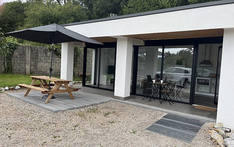 Haus A Coruña Oleiros Ferienhaus auf dem land - 