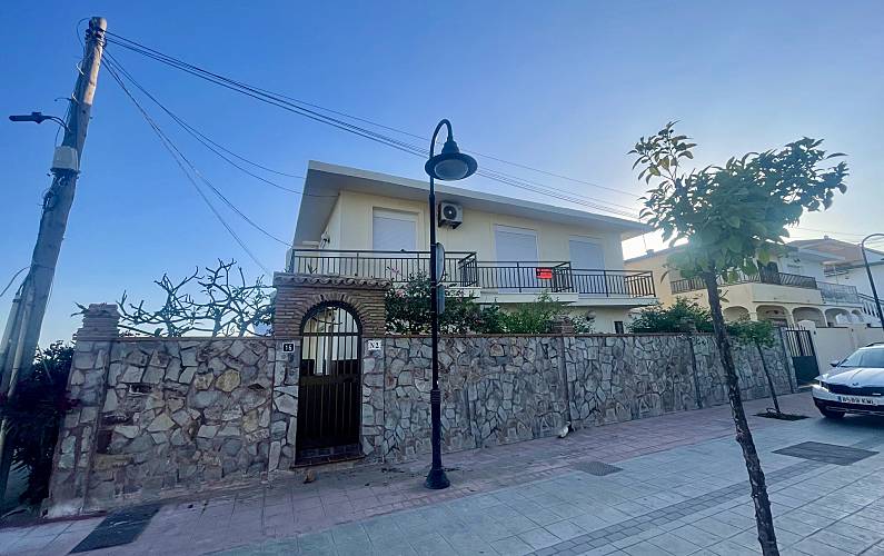 Haus Außenansicht des Hauses Málaga Mijas Ferienhaus - Außenansicht des Hauses