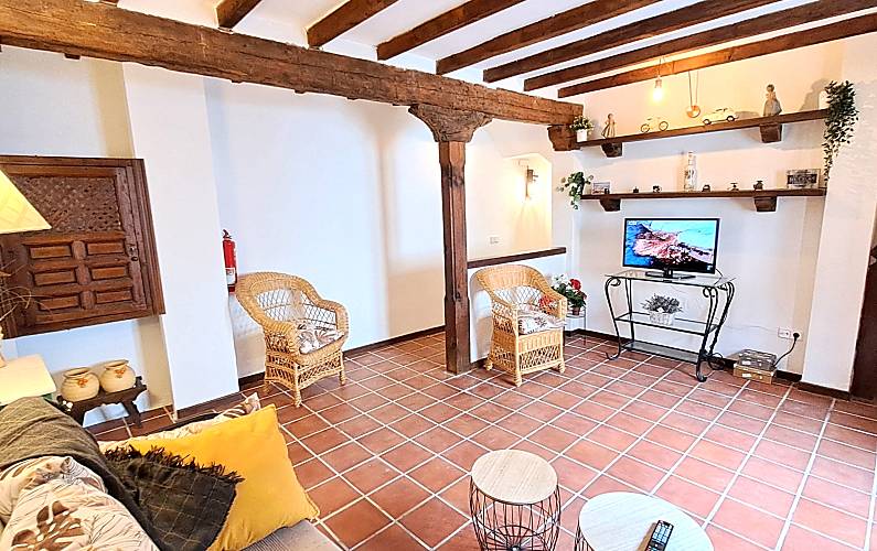 House Living-room Madrid Chinchón Cottage - Living-room