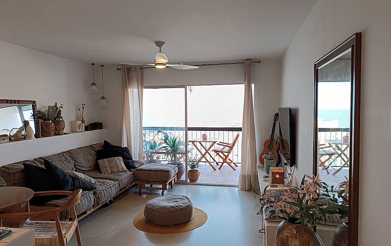 Wohnung Wohnzimmer Valencia La Pobla de Farnals Ferienwohnung - Wohnzimmer