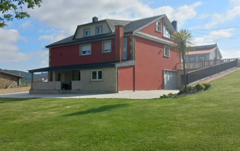 Haus A Coruña Trazo Ferienhaus auf dem land - 