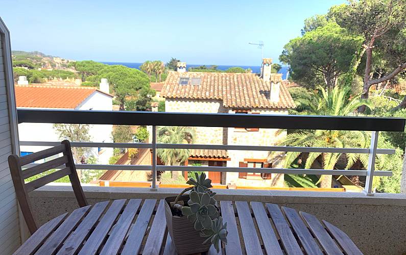 Wohnung Terrasse Girona Palamós Ferienwohnung - Terrasse