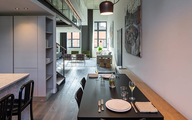 Wohnung Esszimmer Turin Turin Ferienwohnung - Esszimmer