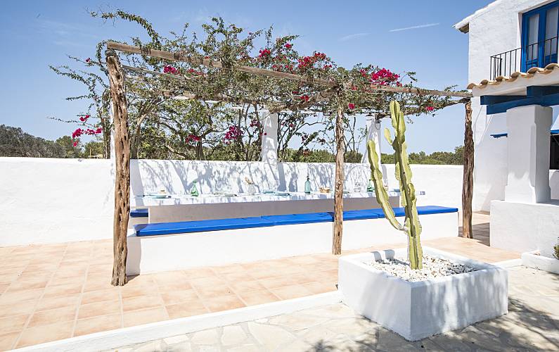  Außenansicht des Hauses Formentera Formentera Ferienhaus - Außenansicht des Hauses