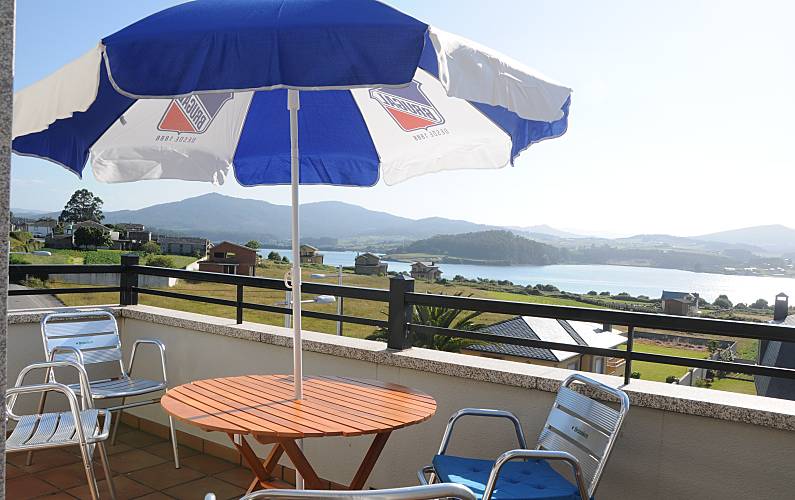 Wohnung Terrasse Lugo Barreiros Ferienwohnung - Terrasse