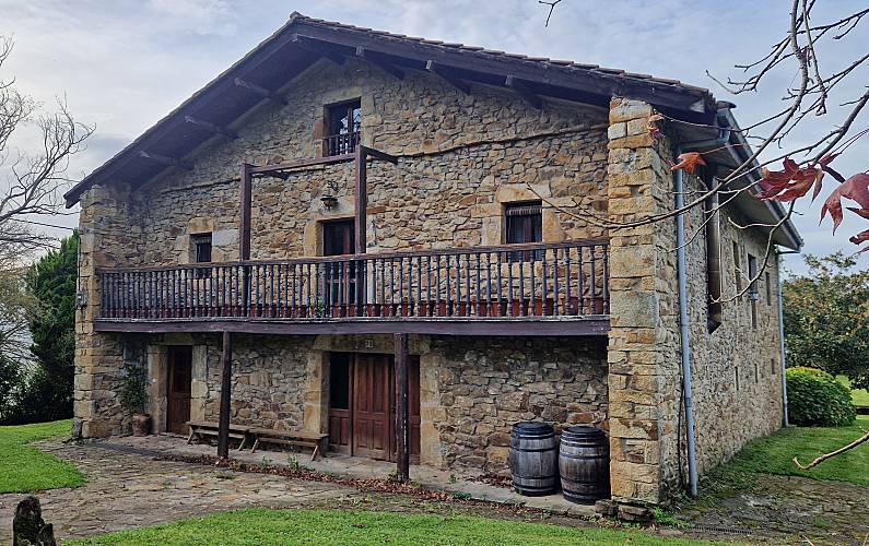 Villa Außenansicht des Hauses Cantabria Ampuero Villa auf dem Land - Außenansicht des Hauses