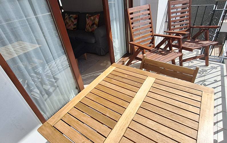 Wohnung Terrasse Cantabria Noja Ferienwohnung - Terrasse