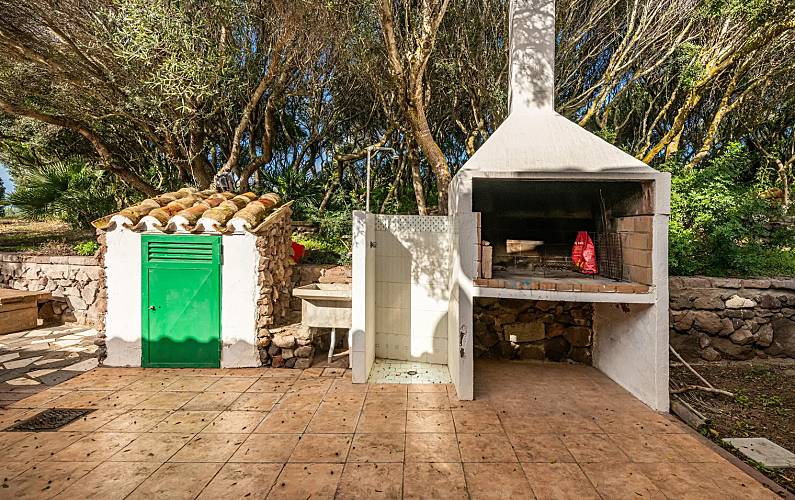 Villa Außenansicht des Hauses Sud Sardegna Sant'Antioco villa - Außenansicht des Hauses
