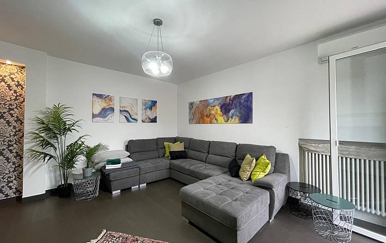 Wohnung Wohnzimmer Padua Padua Ferienwohnung - Wohnzimmer