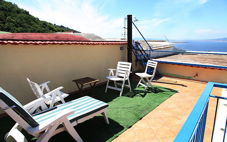 Wohnung Terrasse Neapel Vico Equense Ferienwohnung - Terrasse