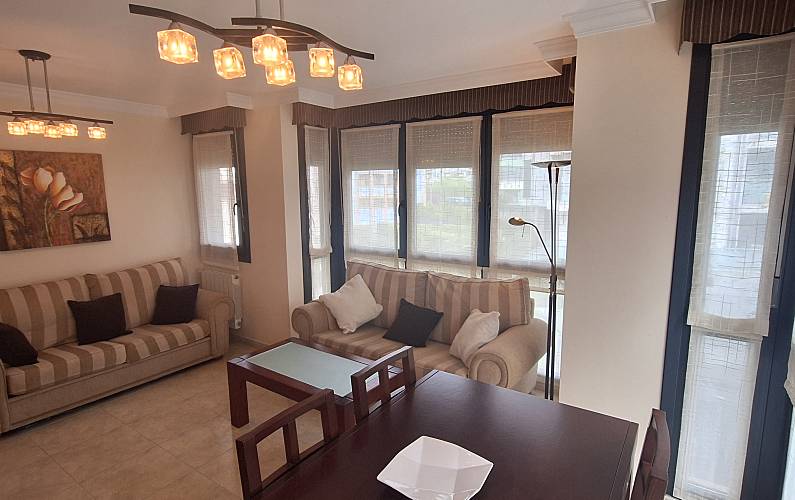 Wohnung Wohnzimmer Cantabria Noja Ferienwohnung - Wohnzimmer