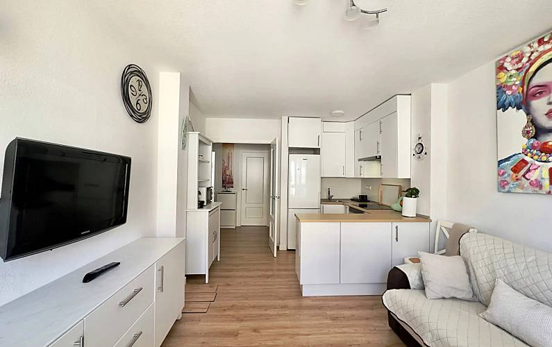 Wohnung Wohnzimmer Cantabria Ribamontán al Mar Ferienwohnung - Wohnzimmer