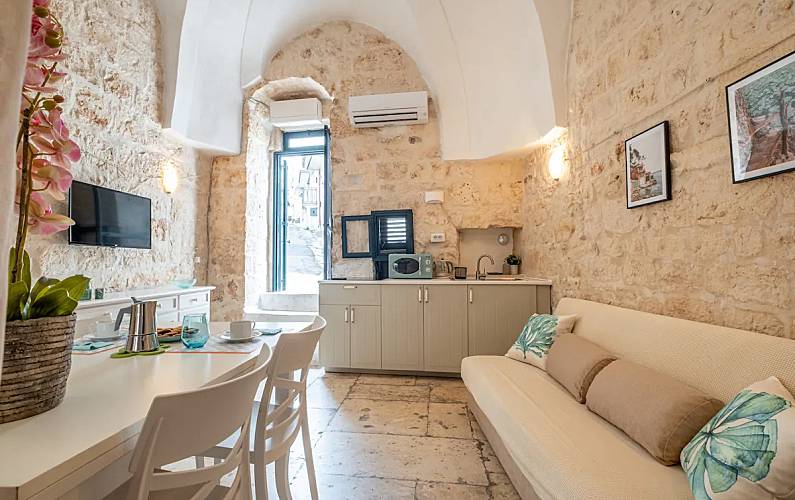  Wohnzimmer Brindisi Ostuni Ferienhaus - Wohnzimmer