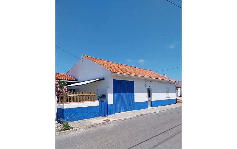 Haus Außenansicht des Hauses Santarém Tomar Ferienhaus auf dem land - Außenansicht des Hauses