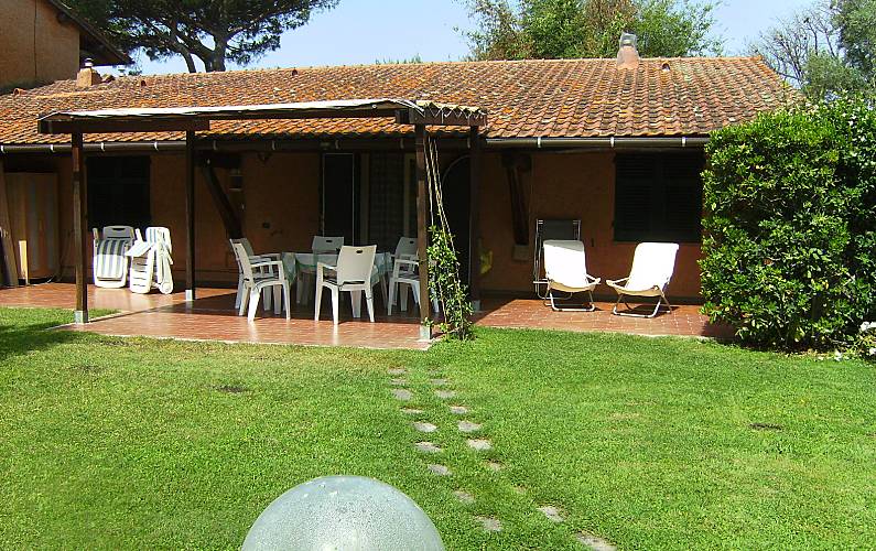 Wohnung Garten Grosseto Castiglione della Pescaia Ferienwohnung - Garten
