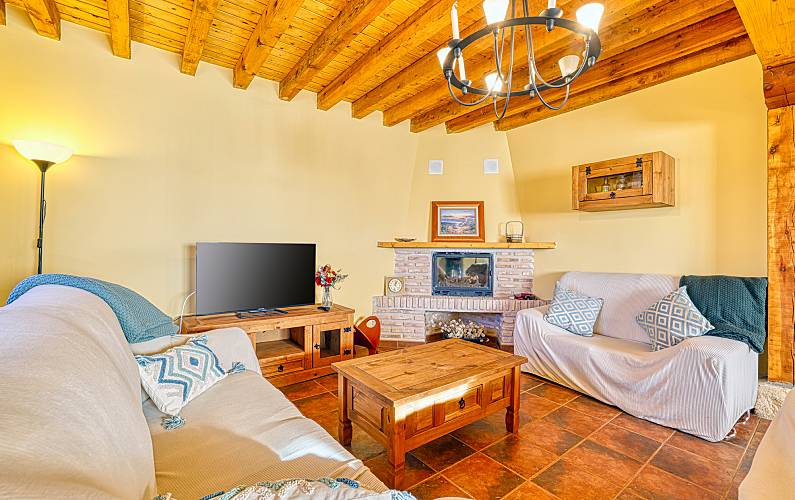 Haus Segovia Sequera de Fresno Ferienhaus auf dem land - 