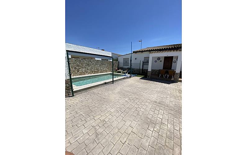 Haus Außenansicht des Hauses Cádiz Conil de la Frontera Ferienhaus - Außenansicht des Hauses