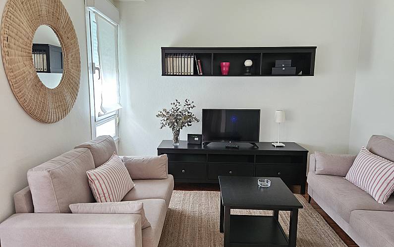 Wohnung Wohnzimmer Asturien Ribadesella Ferienwohnung - Wohnzimmer