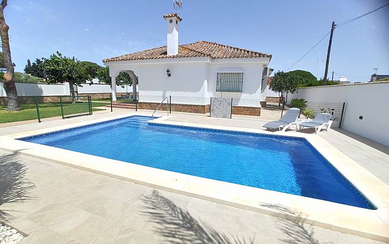 Appartement Piscine Cadix Chiclana de la Frontera villa - Piscine